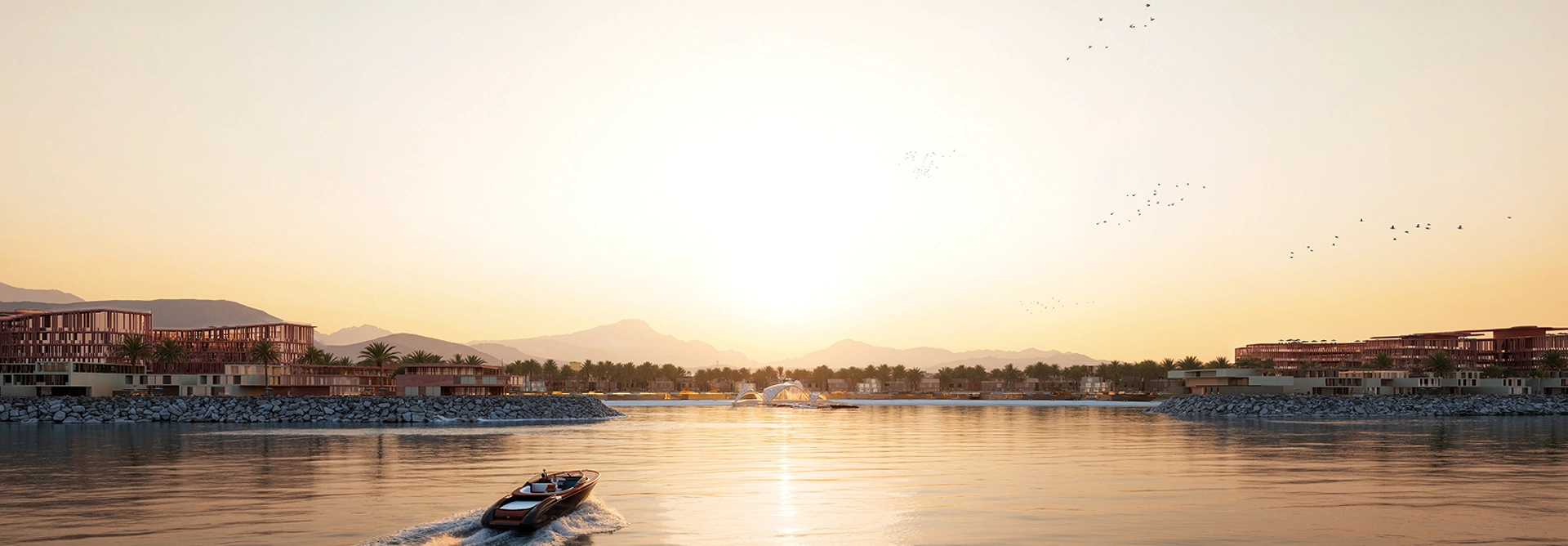 Al Mairid and Mira Coral Bay location context, Ras Al Khaimah